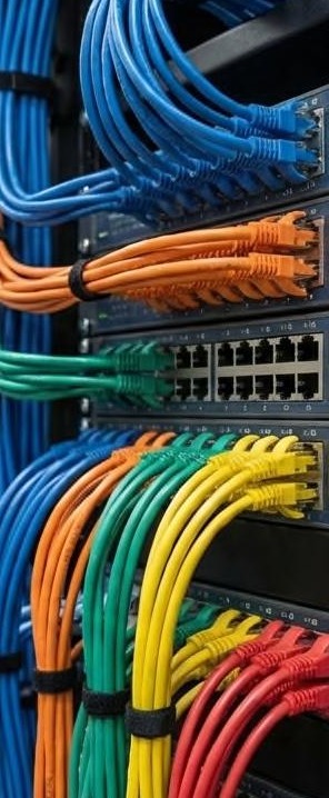 Referencia de panel de parcheo. No es una instalación de GeekForce.